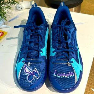 Customized lamelo ball shoes size 10
